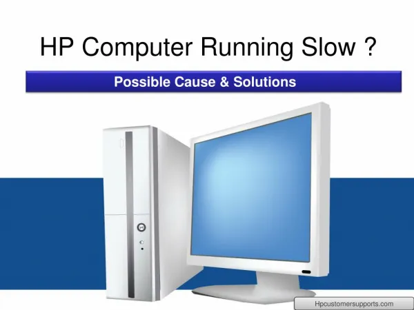 HP Computer Running Slow ?