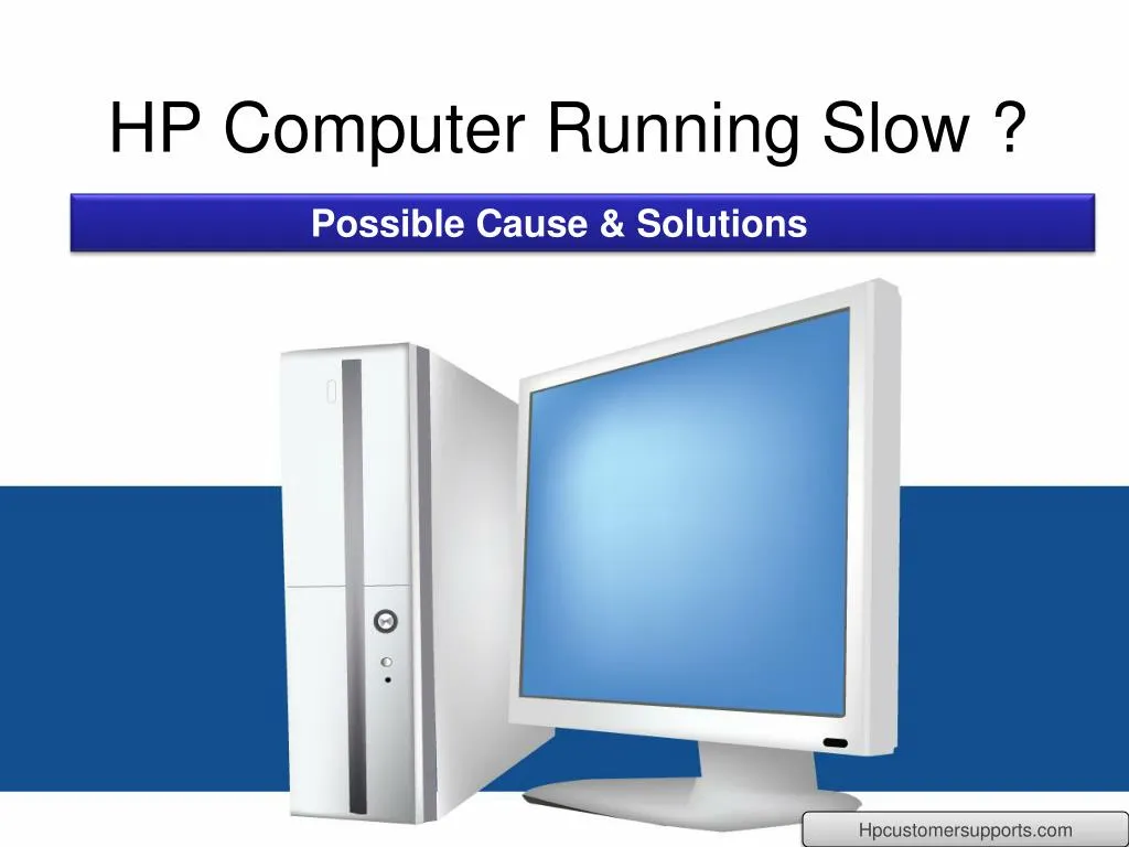hp computer running slow