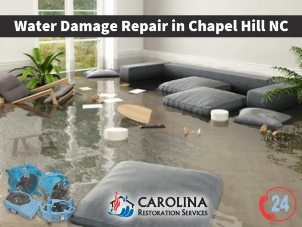Emergency Water Damage Repair in Chapel Hill NC