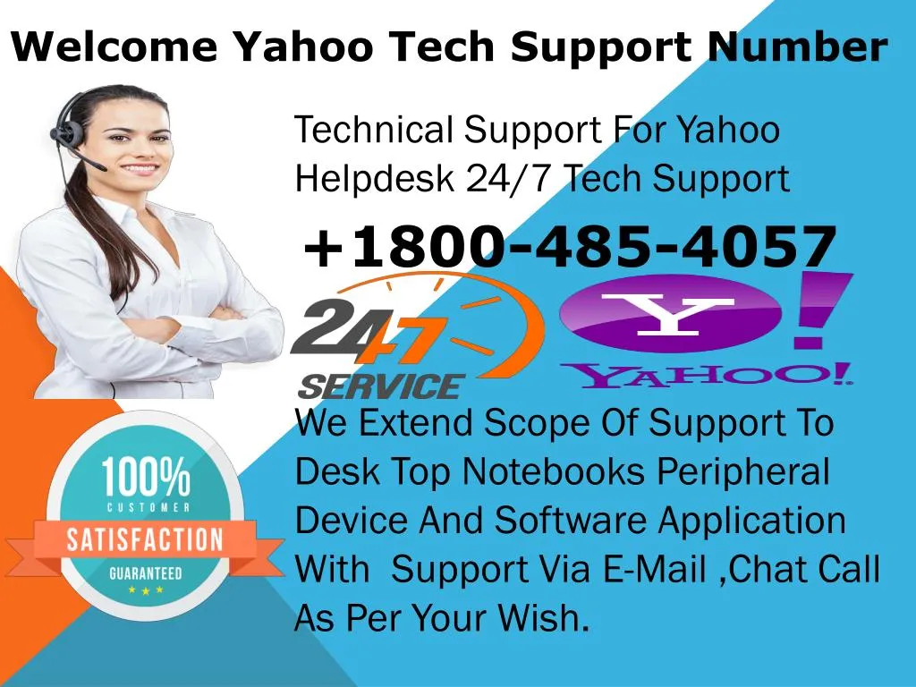 welcome yahoo tech support number