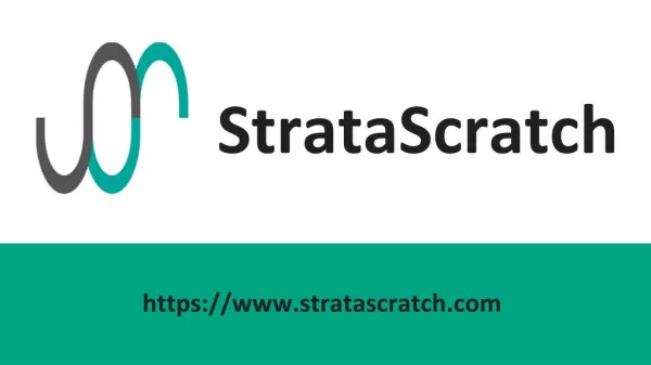 Best Platform to Learn SQL and Python Programming - StrataScratch