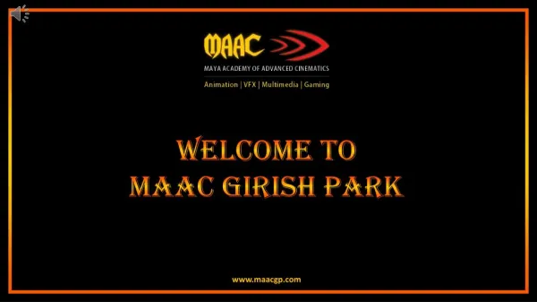 VFX Courses in Kolkata - MAAC Girish Park