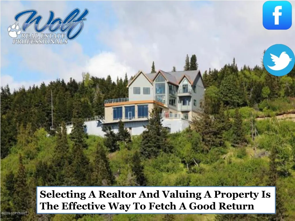 selecting a realtor and valuing a property