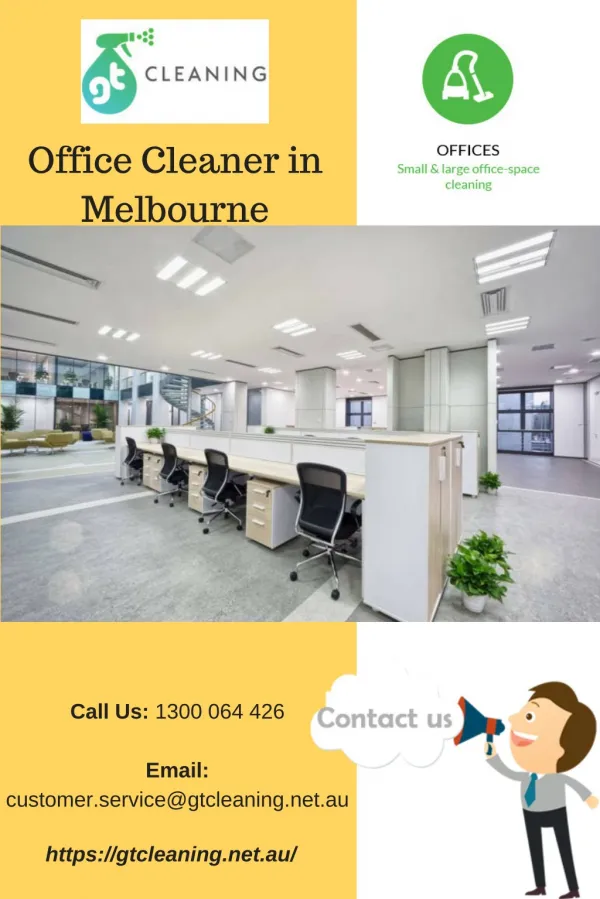 Office Cleaner in Melbourne