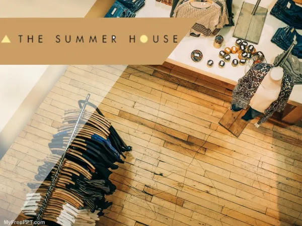 The Summer House | Clothing & Homewares | Organic Clothing