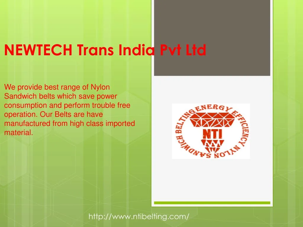 newtech trans india pvt ltd