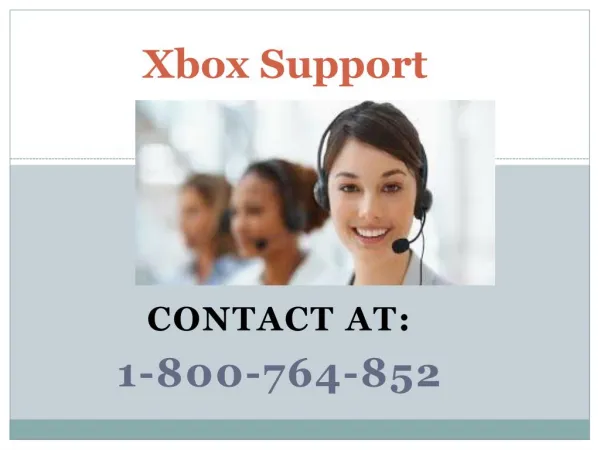 xBox Support Australia 1-800-764-852