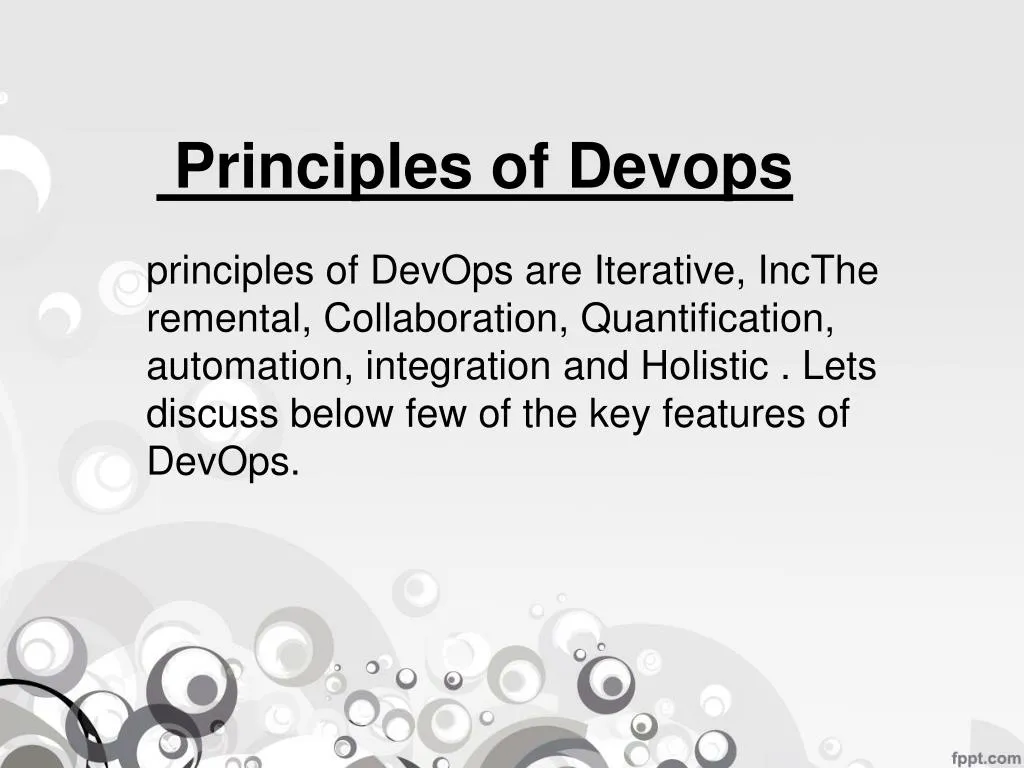 principles of devops