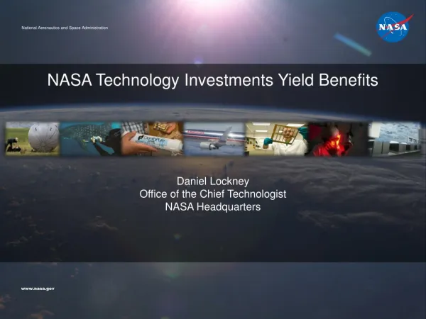 NASA Technology Investments Yield Benefits