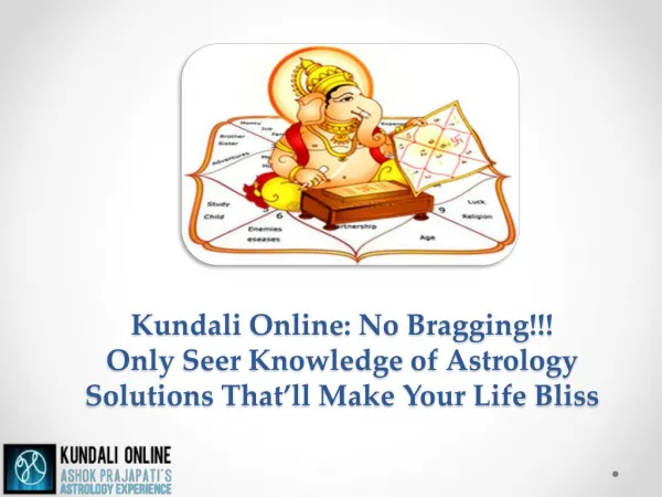 Get Best Kundali Prediction-Kundali Online
