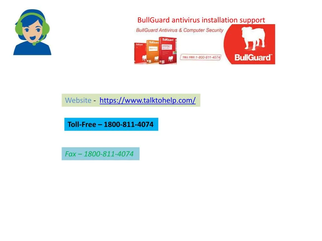 bullguard antivirus installation support