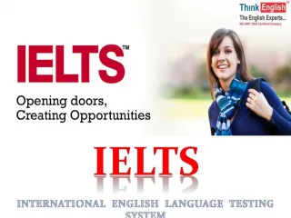 IELTS Coaching from THINKENGLISH INSTITUTE - slide 1