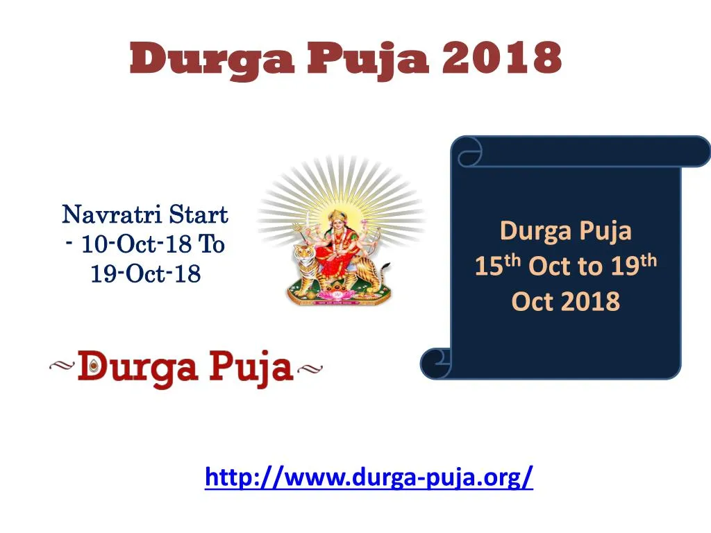 Ppt Durga Puja 2018 Date Muhurat And Calendar Powerpoint Presentation Id8008303 9840