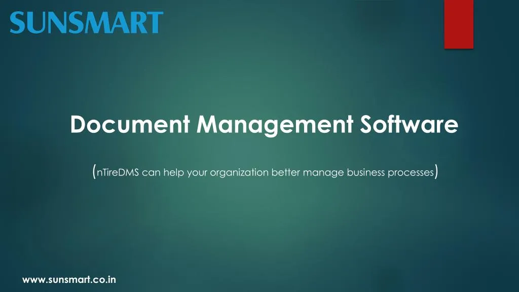 document management software