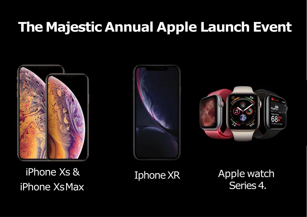 the majestic annual apple launch event