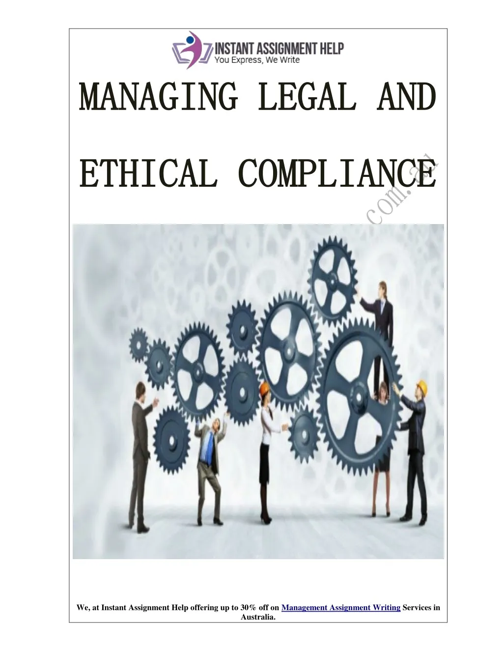 managing legal and managing legal and