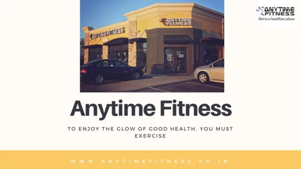 Best Fitness Center In India - Anytime Fitness