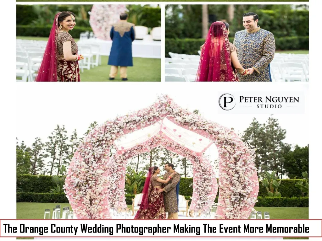 the orange county wedding photographer making