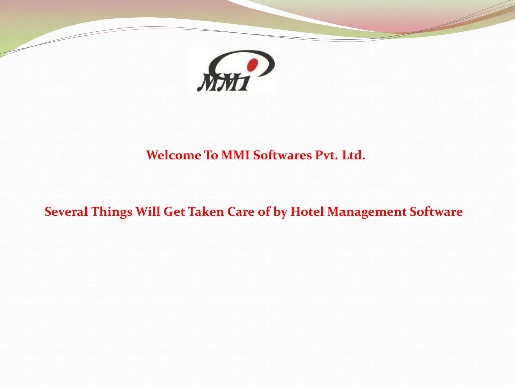 welcome to mmi softwares pvt ltd