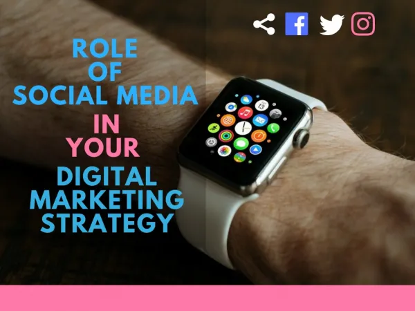 Role of Social Media in Your Digital Marketing Strategy