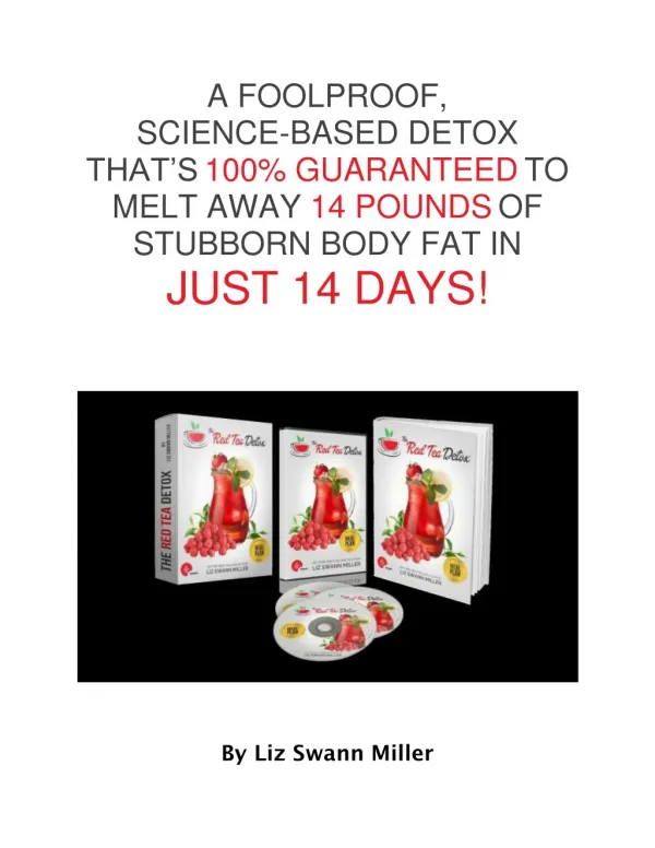 How to lose Belly Fat Fast- Red Tea Detox Reviews