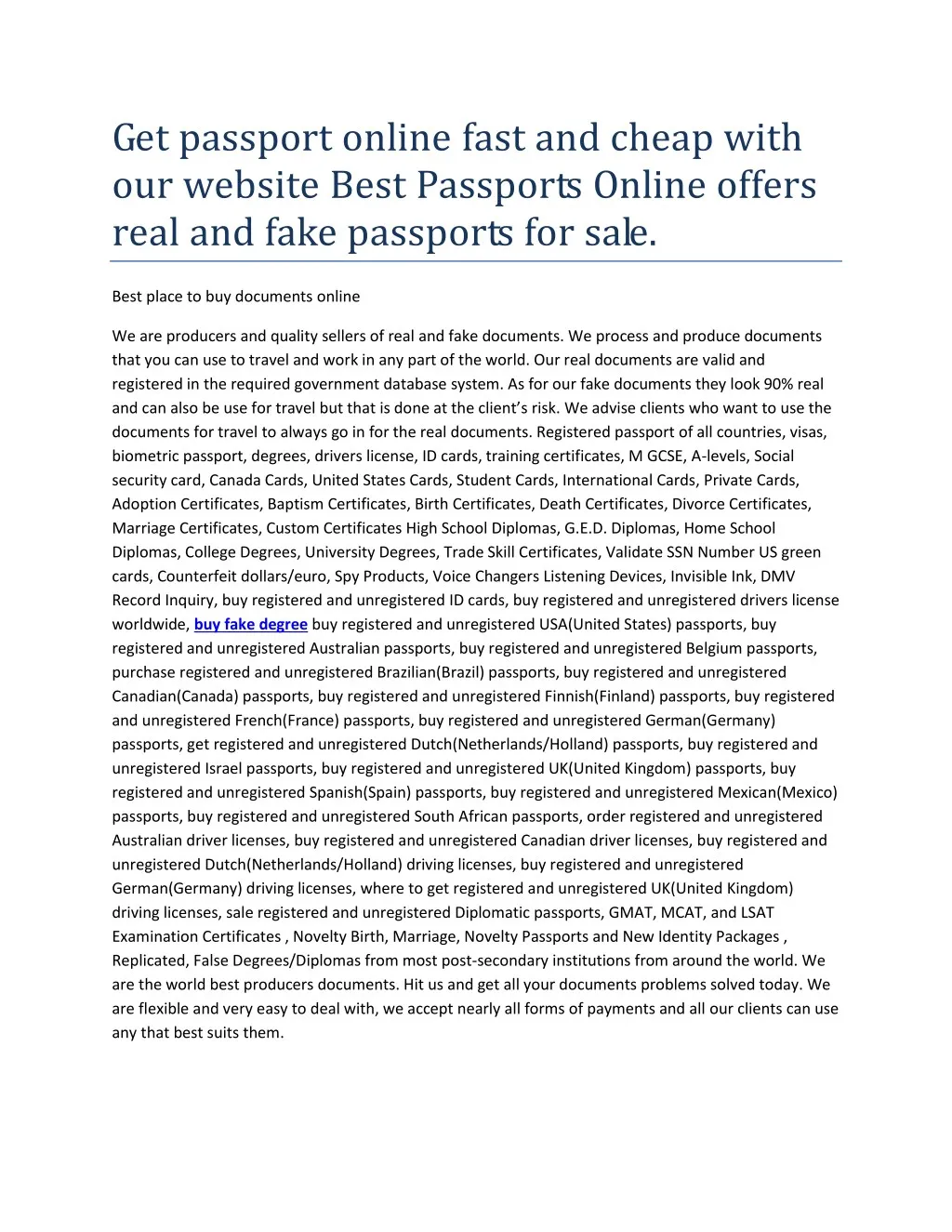 get passport online fast and cheap with