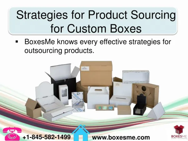 Strategies for Product Sourcing for Custom Boxes