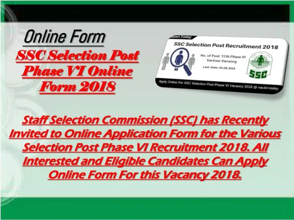 Online form