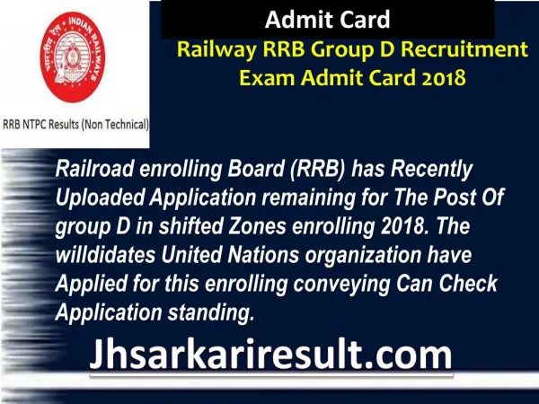 admit card