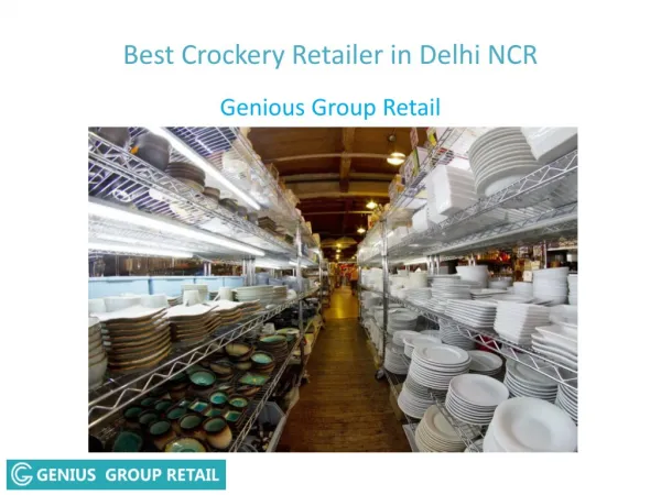 Best Crockery Retailer in Delhi NCR