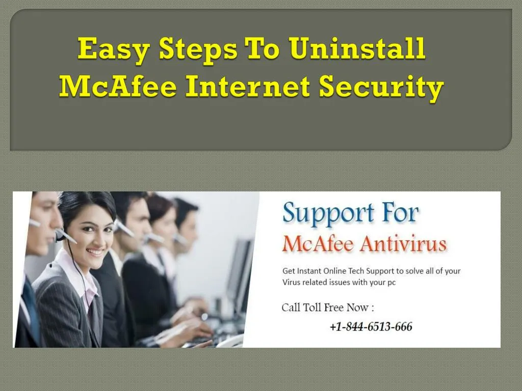 easy steps to uninstall mcafee internet security