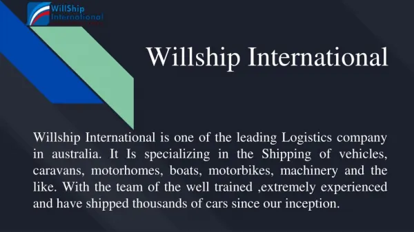 international car shipping