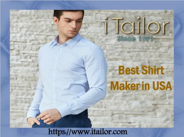Shirt Maker and Custom Shirts Maker In USA