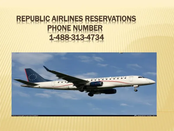 Republic airlines reservations