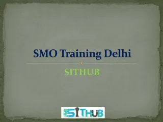 SMO Training Delhi | SMO Institute | SITHUB