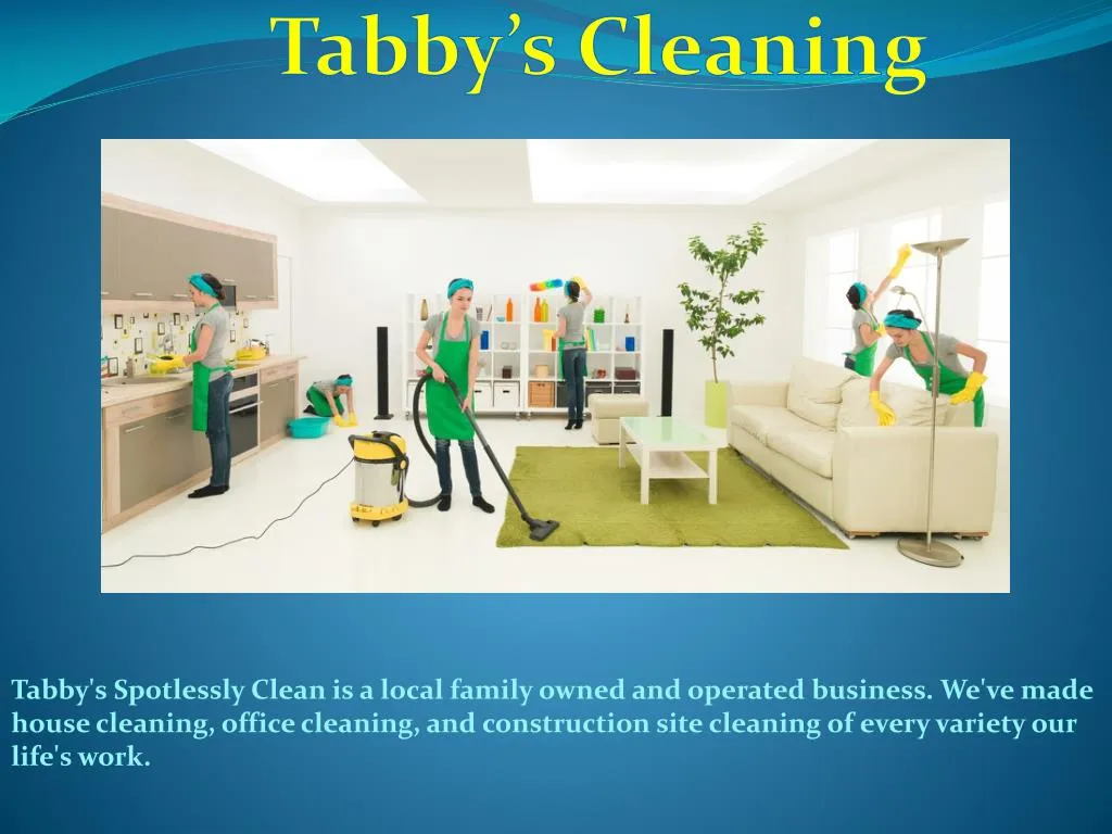 tabby s cleaning