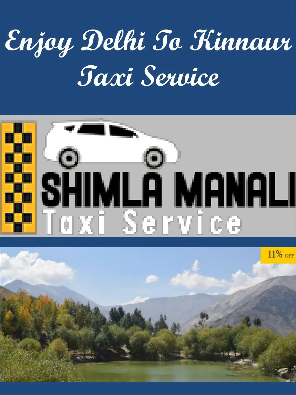 enjoy delhi to kinnaur taxi service