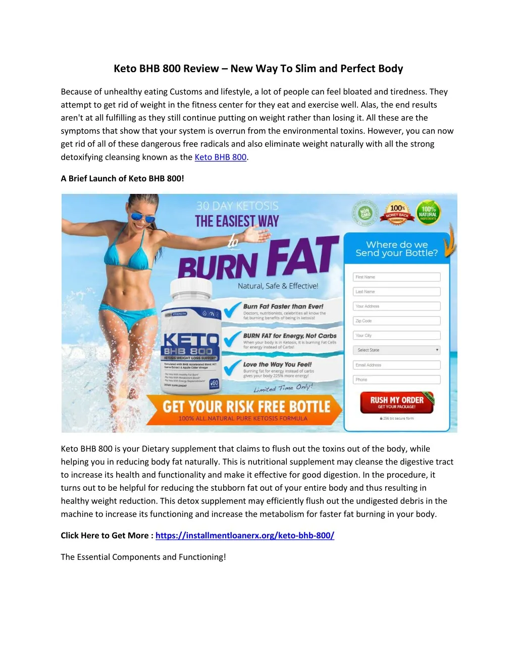 keto bhb 800 review new way to slim and perfect