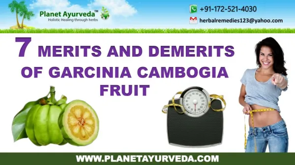 7 Merits & Demerits of Garcinia Cambogia Fruit for Weight Loss