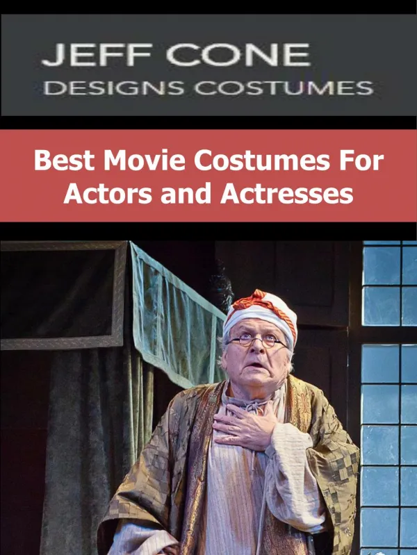 Best Movie Costumes For Actors and Actresses