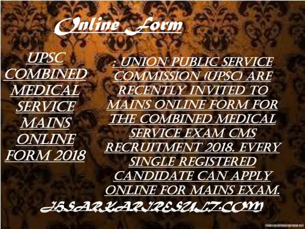 online form