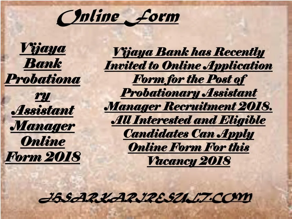 online form