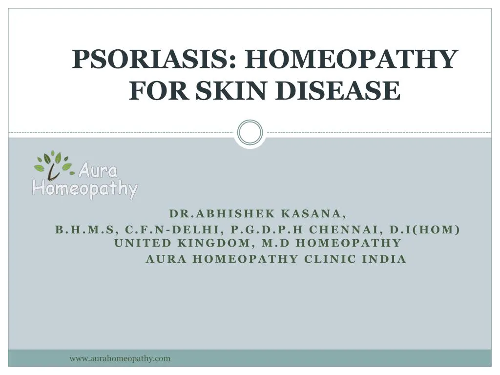 psoriasis homeopathy for skin disease