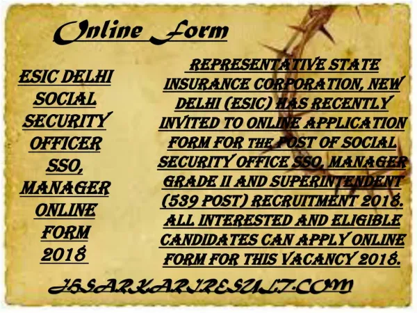 online form
