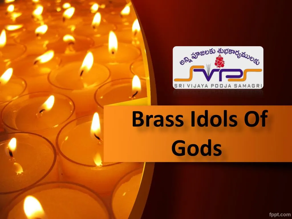 brass idols of gods