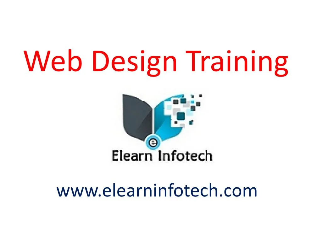 web design training