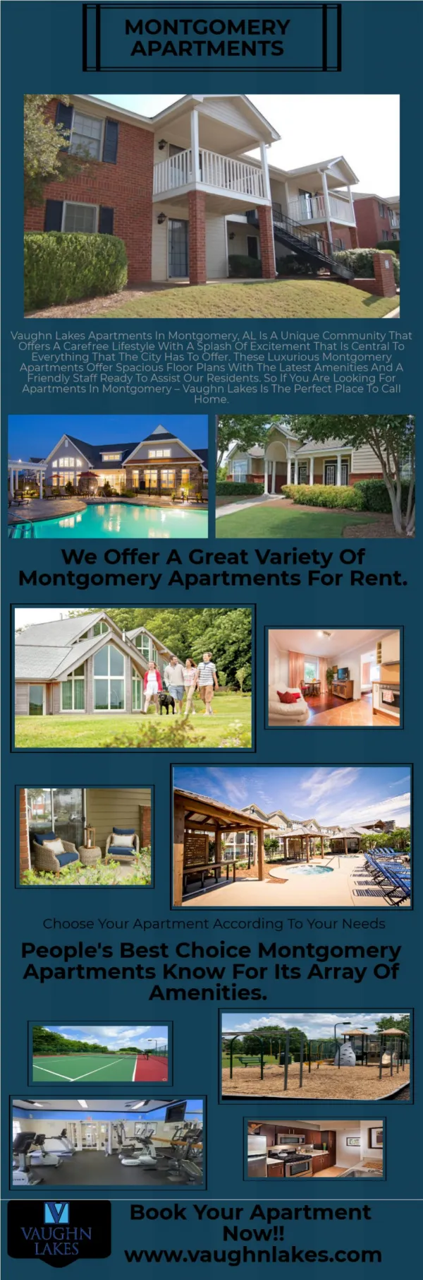 Luxury Apartment Living In Montgomery Apartments
