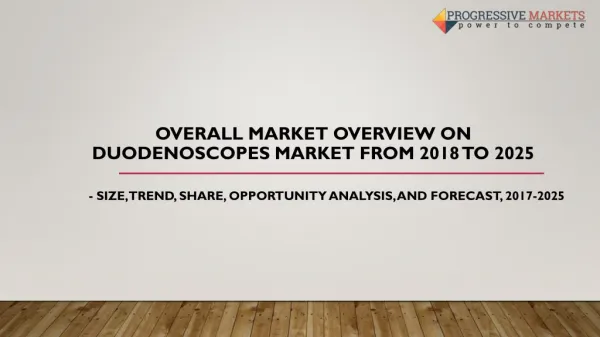 Duodenoscope Market