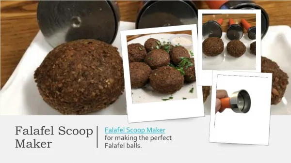 Falafel Scoop Maker Build With Stainless Steel