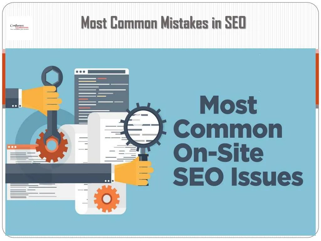 most common mistakes in seo